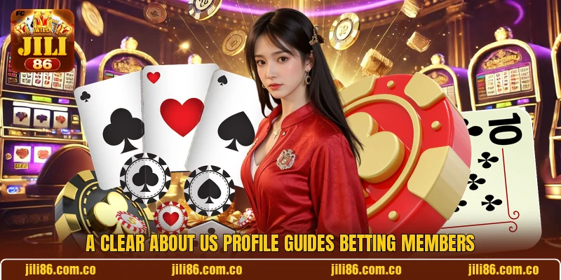A clear about us profile guides betting members A clear about us profile guides betting members