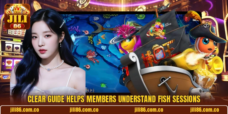 Clear guide helps members understand fish sessions