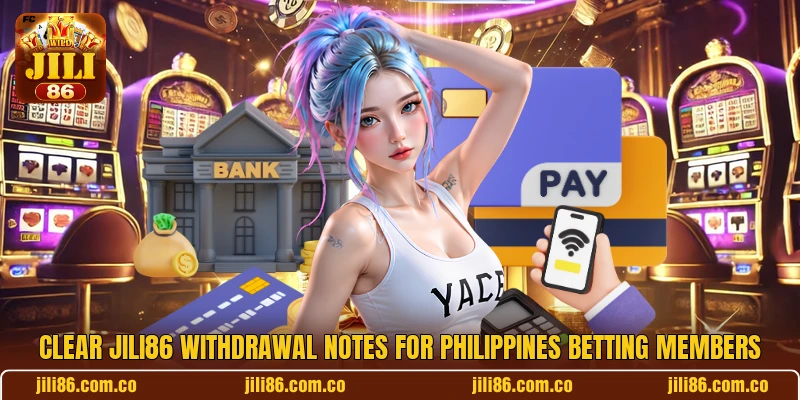 Clear JILI86 withdrawal notes for Philippines betting members Clear JILI86 withdrawal notes for Philippines betting members