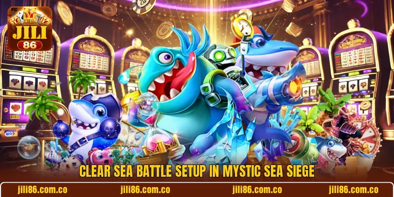 Clear sea battle setup in Mystic Sea Siege Clear sea battle setup in Mystic Sea Siege