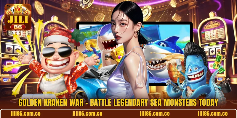 Golden Kraken War - Battle Legendary Sea Monsters Today