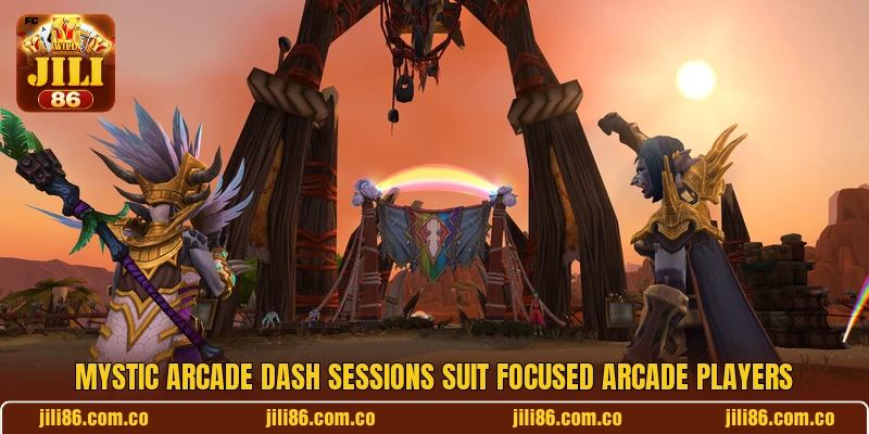 Mystic Arcade Dash sessions suit focused arcade players Mystic Arcade Dash sessions suit focused arcade players