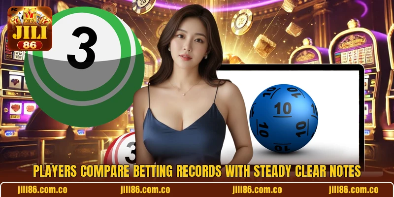 Players compare betting records with steady clear notes Players compare betting records with steady clear notes