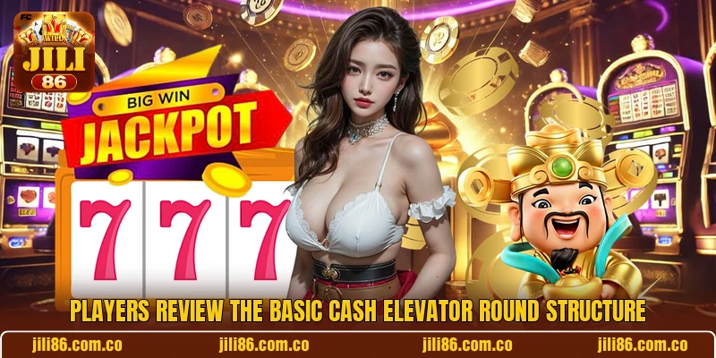 Players review the basic Cash Elevator round structure