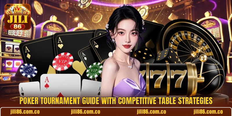 Poker Tournament Guide With Competitive Table Strategies