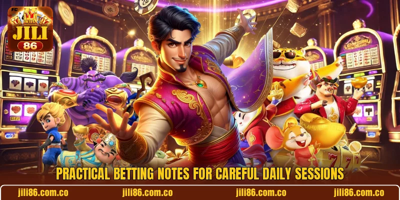Practical betting notes for careful daily sessions