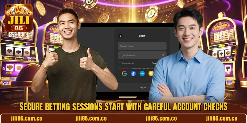 Secure betting sessions start with careful account checks Secure betting sessions start with careful account checks