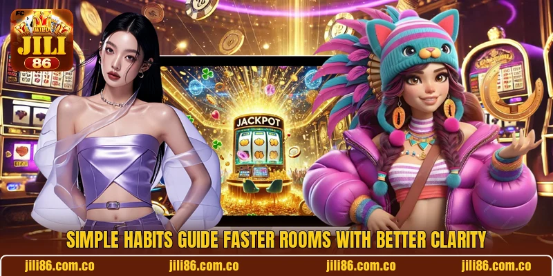 Simple habits guide faster rooms with better clarity