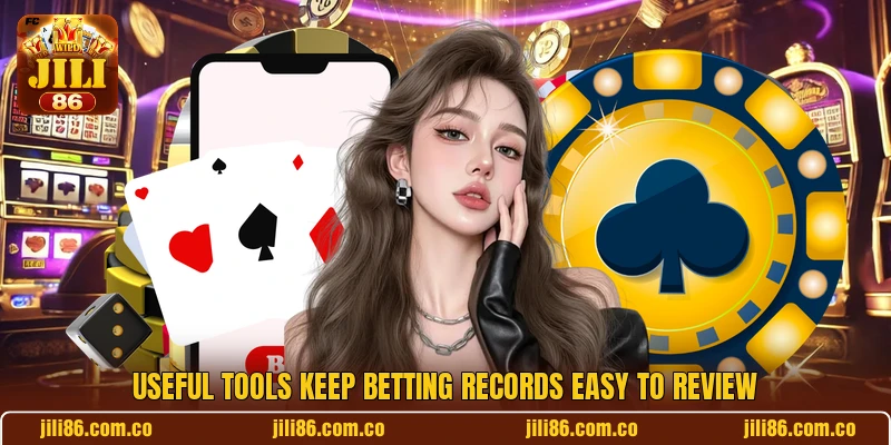 Useful tools keep betting records easy to review Useful tools keep betting records easy to review